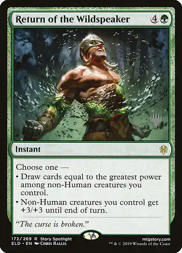 Return of the Wildspeaker - eld Spoiler