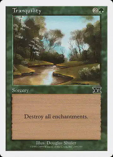 Tranquility - 6ed Spoiler