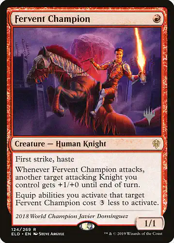 Fervent Champion - eld Spoiler