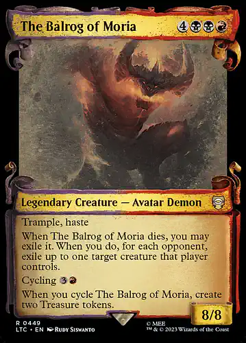 The Balrog of Moria - ltc Spoiler