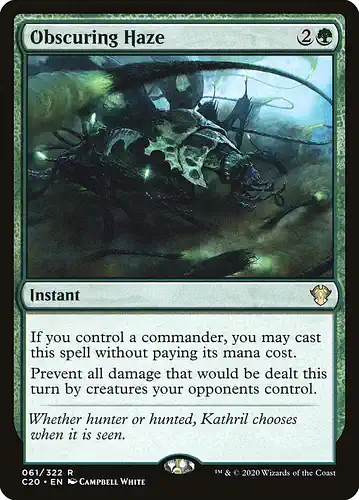Obscuring Haze - c20 Spoiler