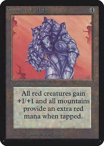 Gauntlet of Might - lea Spoiler