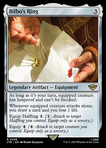 Bilbo's Ring - ltr Spoiler