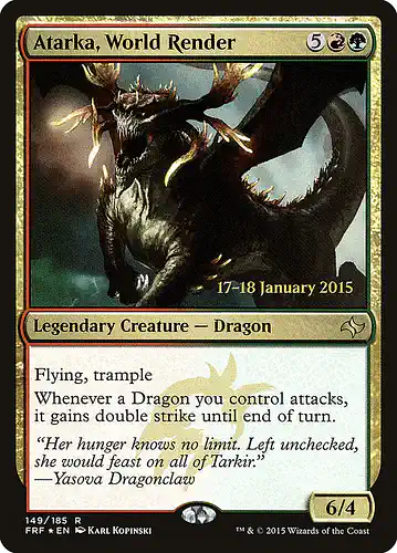 Atarka, World Render - frf Spoiler