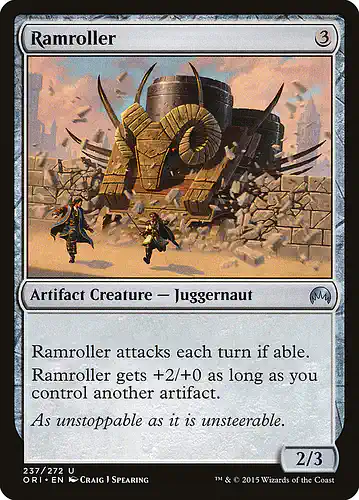 Ramroller - ori Spoiler