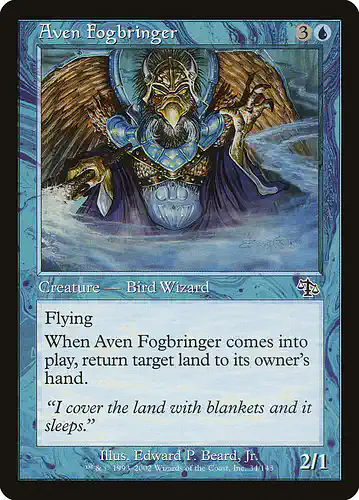 Aven Fogbringer - jud Spoiler
