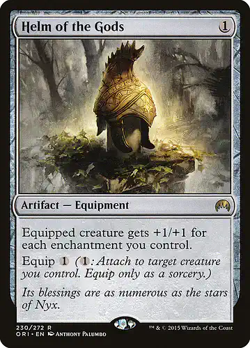 Helm of the Gods - ori Spoiler