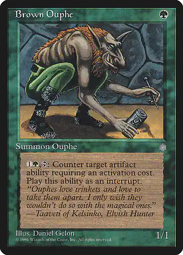 Brown Ouphe - ice Spoiler