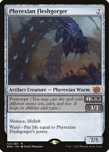 Phyrexian Fleshgorger - bro Spoiler