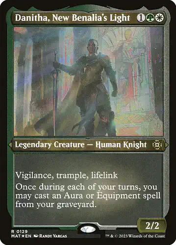 Danitha, New Benalia's Light - mat Spoiler
