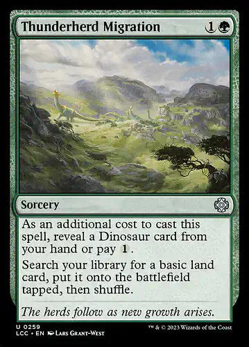 Thunderherd Migration - lcc Spoiler
