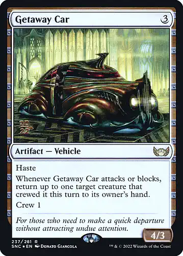 Getaway Car - snc Spoiler