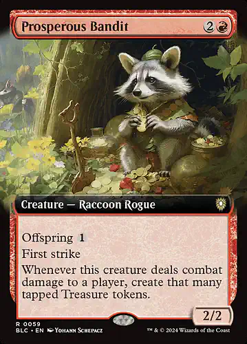 Prosperous Bandit - blc Spoiler