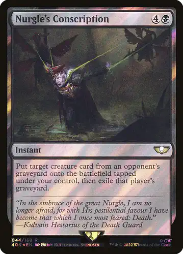 Nurgle's Conscription - 40k Spoiler