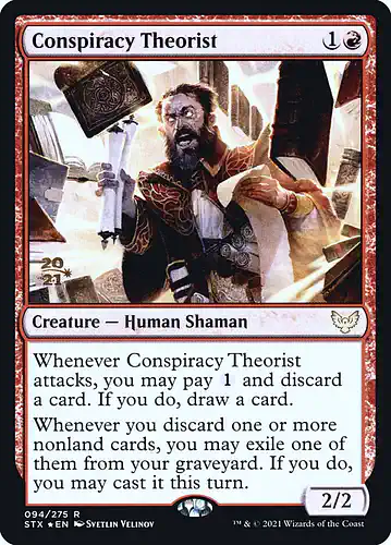 Conspiracy Theorist - stx Spoiler