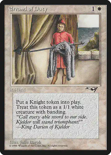 Errand of Duty - all Spoiler