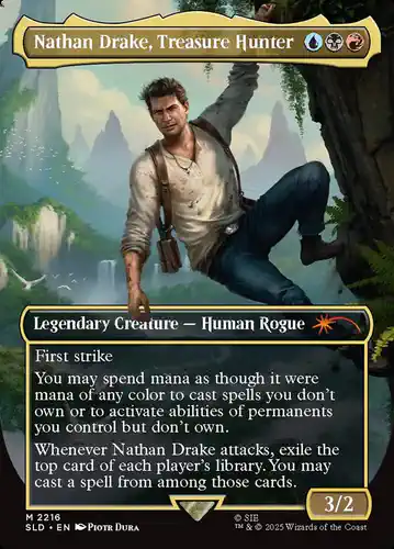 Nathan Drake, Treasure Hunter - sld Spoiler
