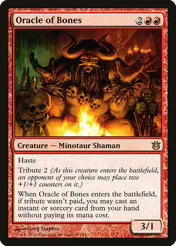 Oracle of Bones - bng Spoiler
