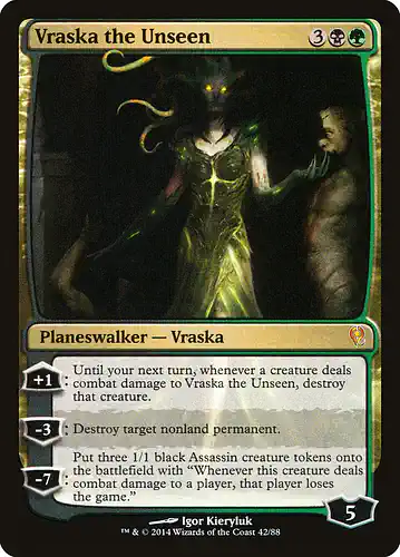 Vraska the Unseen - ddm Spoiler