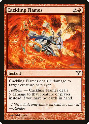 Cackling Flames - dis Spoiler