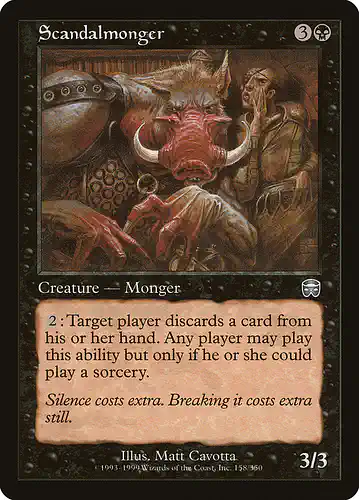 Scandalmonger - mmq Spoiler
