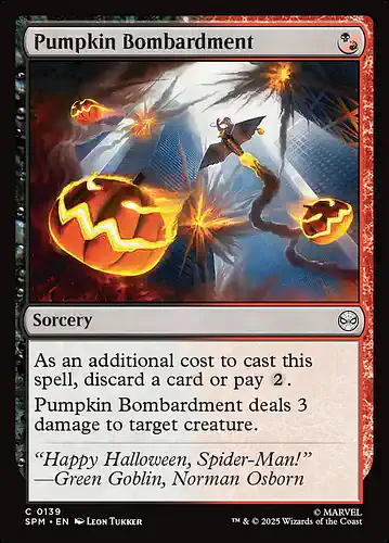 Pumpkin Bombardment - spm Spoiler