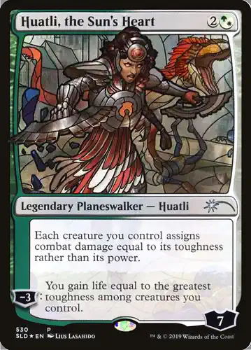 Huatli, the Sun's Heart - sld Spoiler