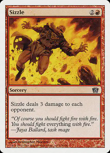 Sizzle - 8ed Spoiler