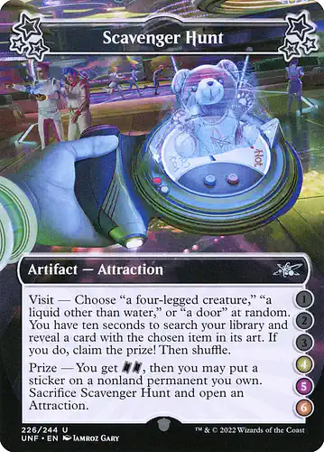 Scavenger Hunt - unf Spoiler