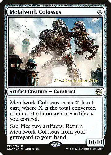 Metalwork Colossus - kld Spoiler