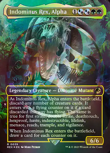 Indominus Rex, Alpha - rex Spoiler
