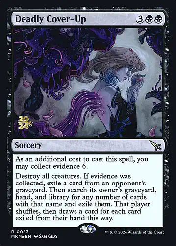 Deadly Cover-Up - mkm Spoiler
