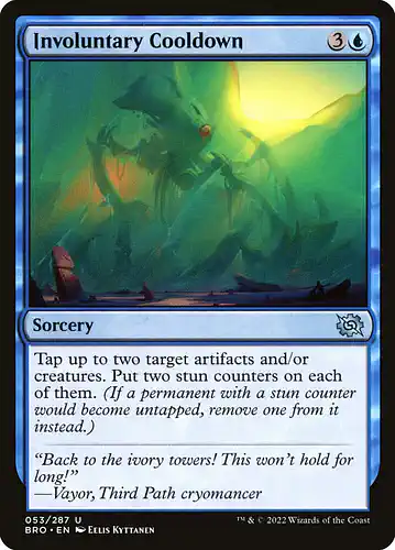 Involuntary Cooldown - bro Spoiler