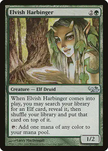 Elvish Harbinger - dd1 Spoiler