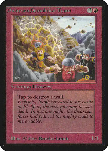 Dwarven Demolition Team - lea Spoiler