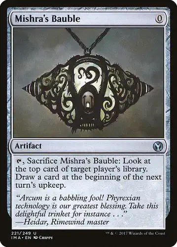 Mishra's Bauble - ima Spoiler