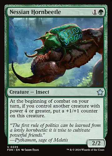 Nessian Hornbeetle - fdn Spoiler