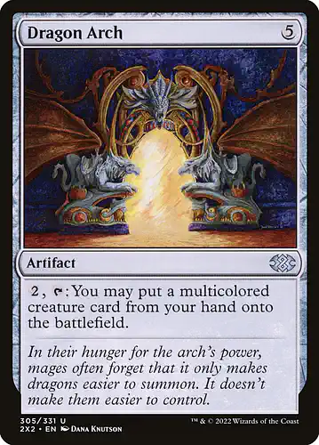 Dragon Arch - 2x2 Spoiler