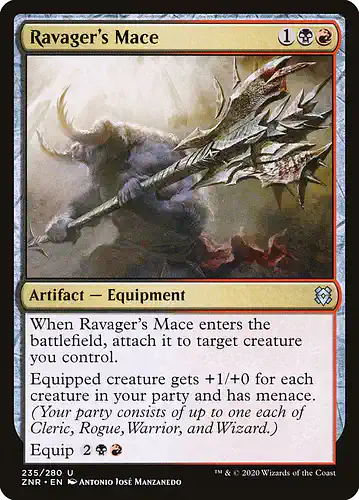 Ravager's Mace - znr Spoiler