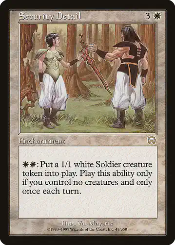 Security Detail - mmq Spoiler
