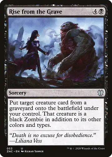 Rise from the Grave - znc Spoiler