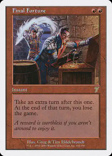 Final Fortune - 7ed Spoiler