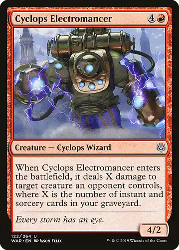 Cyclops Electromancer - war Spoiler
