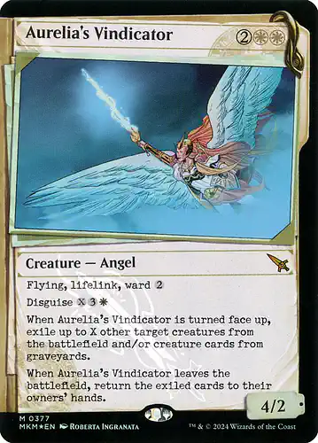 Aurelia's Vindicator - mkm Spoiler