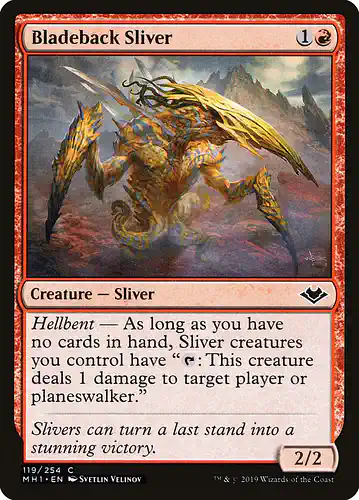 Bladeback Sliver - mh1 Spoiler