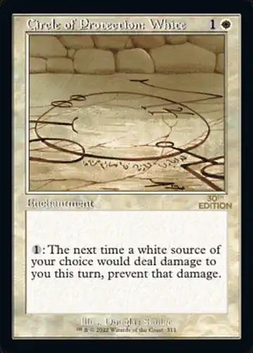 Circle of Protection: White - 30a Spoiler