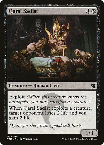 Qarsi Sadist - dtk Spoiler