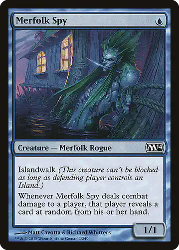 Merfolk Spy - m14 Spoiler