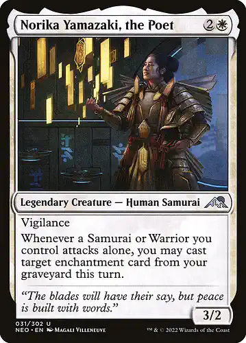Norika Yamazaki, the Poet - neo Spoiler