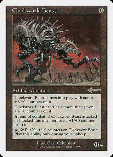 Clockwork Beast - btd Spoiler